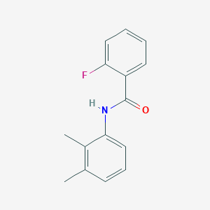molecular formula C15H14FNO B312698 N-(2,3-dimethylphenyl)-2-fluorobenzamide 