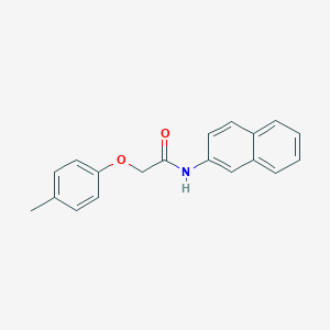 molecular formula C19H17NO2 B312699 2-(4-methylphenoxy)-N-(naphthalen-2-yl)acetamide 