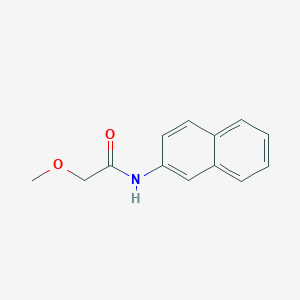 molecular formula C13H13NO2 B312700 2-methoxy-N-(2-naphthyl)acetamide 