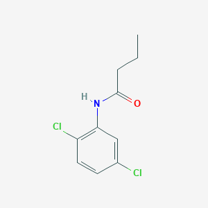 molecular formula C10H11Cl2NO B312702 N-(2,5-dichlorophenyl)butanamide 