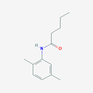 molecular formula C13H19NO B312726 N-(2,5-dimethylphenyl)pentanamide 