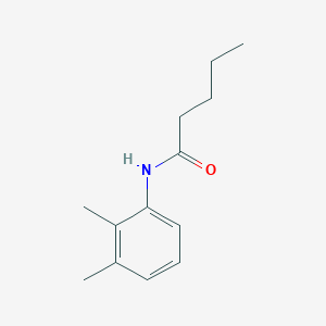 molecular formula C13H19NO B312728 N-(2,3-dimethylphenyl)pentanamide 