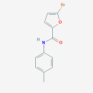 molecular formula C12H10BrNO2 B312749 5-bromo-N-(4-methylphenyl)furan-2-carboxamide 