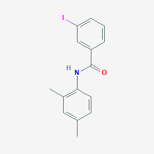 molecular formula C15H14INO B312772 N-(2,4-dimethylphenyl)-3-iodobenzamide 