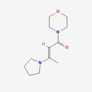 1-Morpholino-3-(1-pyrrolidinyl)-2-buten-1-one