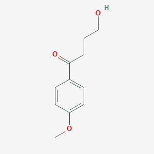 molecular formula C11H14O3 B312828 4-Hydroxy-1-(4-methoxyphenyl)butan-1-one 