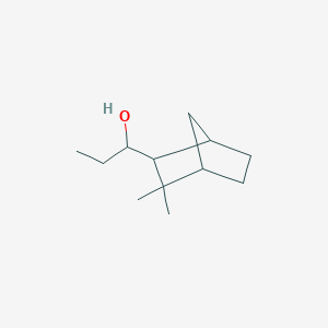 molecular formula C12H22O B312864 1-(3,3-Dimethylbicyclo[2.2.1]hept-2-yl)-1-propanol 