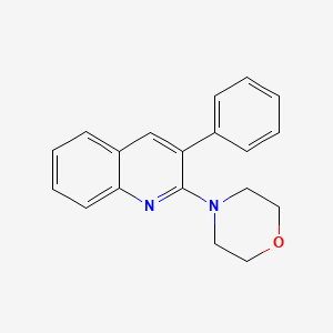 2-Morpholino-3-phenylquinoline