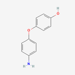 molecular formula C12H11NO2 B3130052 4-(4-氨基苯氧基)苯酚 CAS No. 3396-01-8
