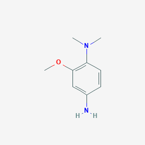 molecular formula C9H14N2O B3130068 4-Dimethylamino-3-methoxyaniline CAS No. 340141-97-1