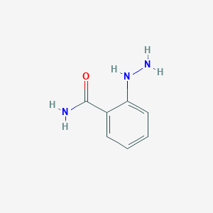 molecular formula C7H9N3O B031301 2-Hydrazinylbenzamide CAS No. 1184472-52-3