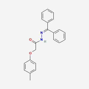 N'-(diphenylmethylene)-2-(4-methylphenoxy)acetohydrazide