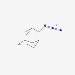 molecular formula C10H15N3 B3130292 2-Azidoadamantane CAS No. 34197-88-1