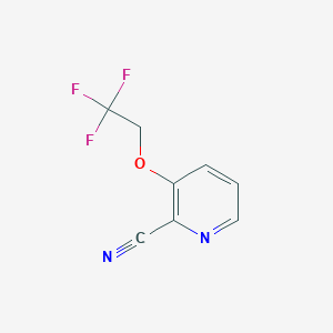 2-Cyano-3-(2,2,2-trifluoroethoxy)pyridine