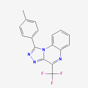 1-(4-Methylphenyl)-4-(trifluoromethyl)-[1,2,4]triazolo[4,3-a]quinoxaline