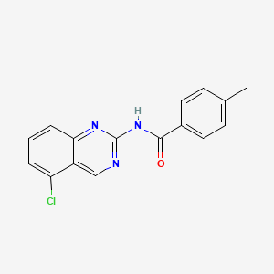 N-(5-chloroquinazolin-2-yl)-4-methylbenzamide