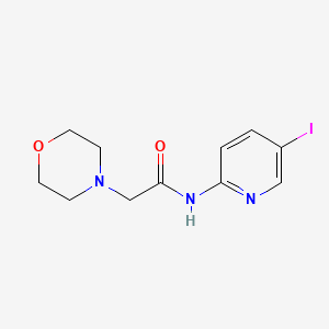 N-(5-iodo-2-pyridinyl)-2-morpholinoacetamide