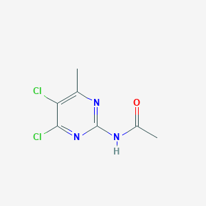 N-(4,5-dichloro-6-methylpyrimidin-2-yl)acetamide