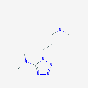 N-{1-[3-(dimethylamino)propyl]-1H-1,2,3,4-tetraazol-5-yl}-N,N-dimethylamine