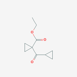 Ethyl1-(cyclopropanecarbonyl)cyclopropanecarboxylate