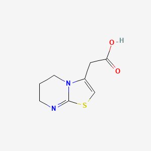 6,7-Dihydro-5H-[1,3]thiazolo[3,2-a]pyrimidin-3-ylacetic acid