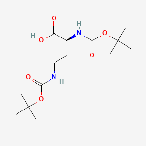 (S)-2,4-Bis((tert-butoxycarbonyl)amino)butanoic acid