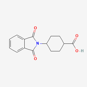 4-(1,3-dioxoisoindol-2-yl)cyclohexane-1-carboxylic Acid