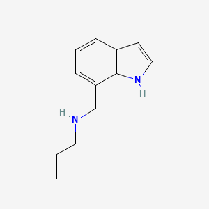 N-Allyl N-[(1H-indol-7-yl)methyl]amine