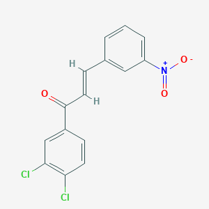 (2E)-1-(3,4-Dichlorophenyl)-3-(3-nitrophenyl)prop-2-en-1-one