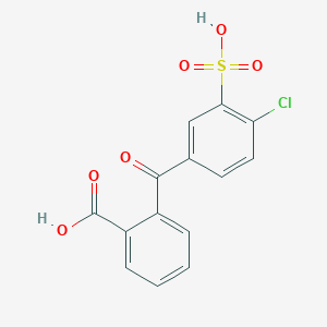 2-(4-Chloro-3-sulfobenzoyl)benzoic acid