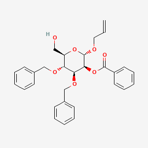 Allyl 2-O-benzoyl-3-O,4-O-dibenzyl-alpha-D-mannopyranoside