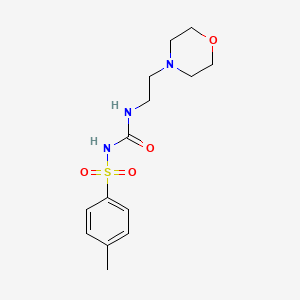 1-((4-Methylphenyl)sulfonyl)-3-(2-morpholin-4-ylethyl)urea