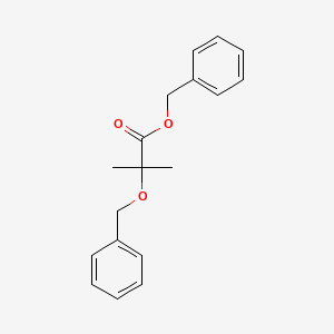 Benzyl 2-(benzyloxy)-2-methylpropanoate