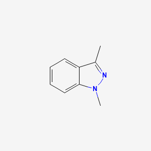 molecular formula C9H10N2 B3131066 1,3-二甲基-1H-吲唑 CAS No. 34879-84-0