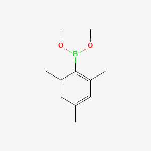 molecular formula C11H17BO2 B3131095 二甲氧基间甲苯基硼烷 CAS No. 34907-53-4