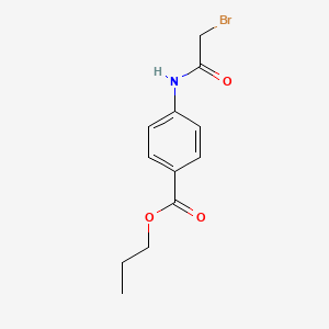 Propyl 4-[(2-bromoacetyl)amino]benzoate