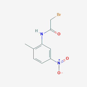 2-bromo-N-(2-methyl-5-nitrophenyl)acetamide