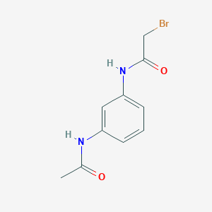 N-[3-(Acetylamino)phenyl]-2-bromoacetamide