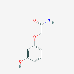 2-(3-hydroxyphenoxy)-N-methylacetamide