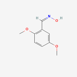 molecular formula C9H11NO3 B3131208 2,5-二甲氧基苯甲醛肟 CAS No. 34967-19-6
