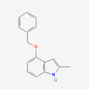 2-methyl-4-[(phenylmethyl)oxy]-1H-indole