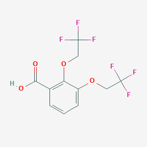 2,3-Bis(2,2,2-trifluoroethoxy)benzoic acid