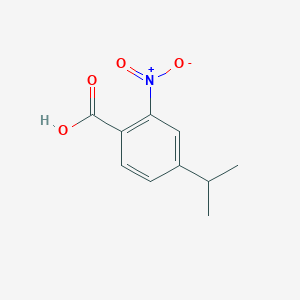 molecular formula C10H11NO4 B3131484 4-Isopropyl-2-nitrobenzoic acid CAS No. 35480-95-6