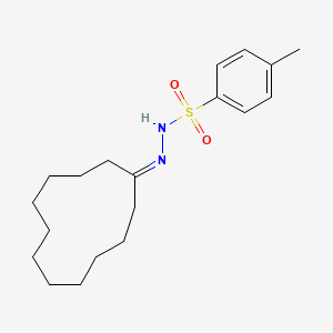 molecular formula C19H30N2O2S B3131525 N'-环十二亚甲基-4-甲基苯磺酰肼 CAS No. 3552-02-1