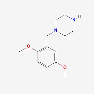 molecular formula C13H20N2O2 B3131553 1-(2,5-二甲氧基-苄基)-哌嗪 CAS No. 356085-57-9