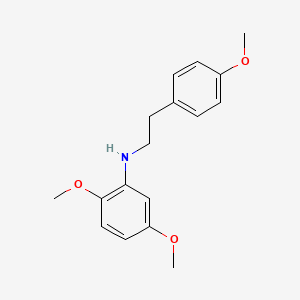 2,5-Dimethoxy-N-(4-methoxyphenethyl)aniline