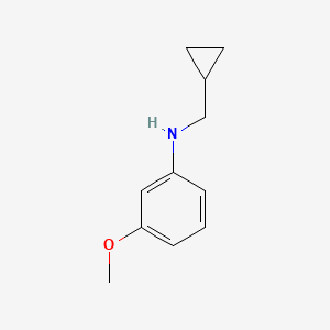 N-(cyclopropylmethyl)-3-methoxyaniline