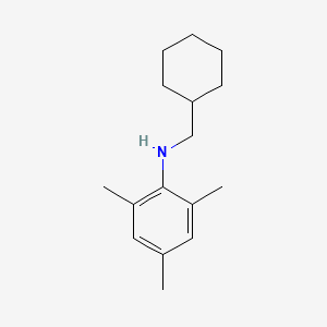N-(Cyclohexylmethyl)-2,4,6-trimethylaniline
