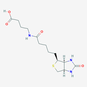 4-(5-((3aS,4S,6aR)-2-Oxohexahydro-1H-thieno[3,4-d]imidazol-4-yl)pentanamido)butanoic acid