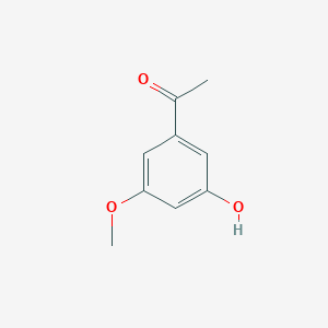 molecular formula C9H10O3 B3131918 1-(3-Hydroxy-5-methoxyphenyl)ethanone CAS No. 35999-23-6
